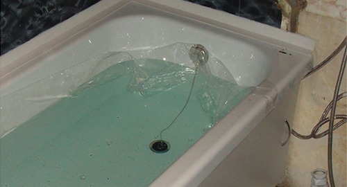 Установкой акрилового вкладыша | Нерехта